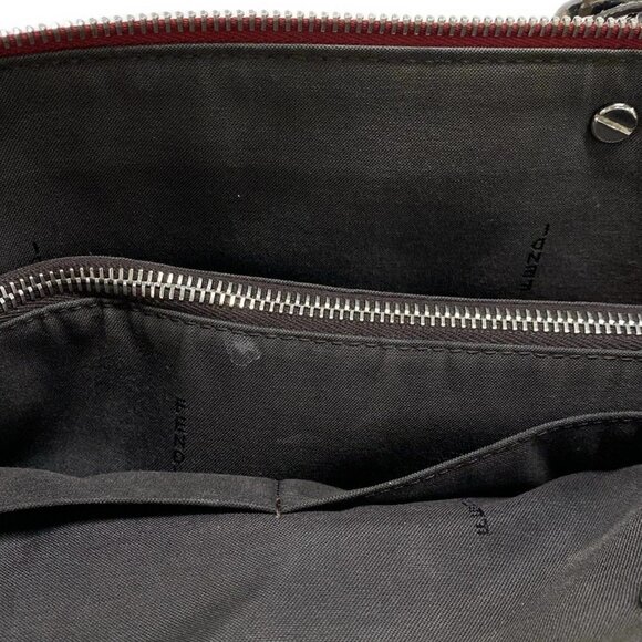 Auth FENDI By The Way 8BL124 Red Brown Black Leather Handbag - Picture 14 of 16